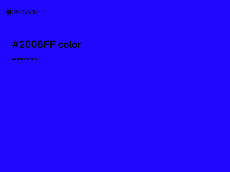 #2008FF color image