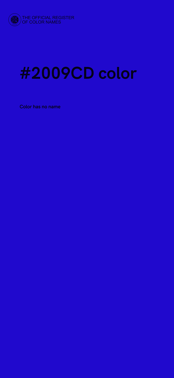 #2009CD color image