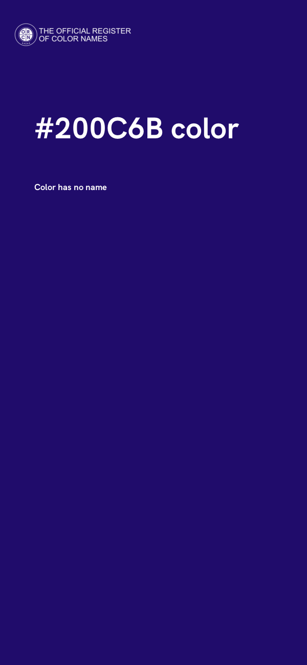 #200C6B color image