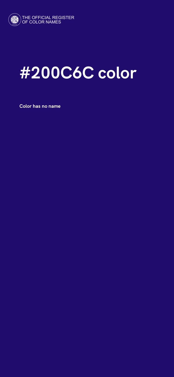 #200C6C color image