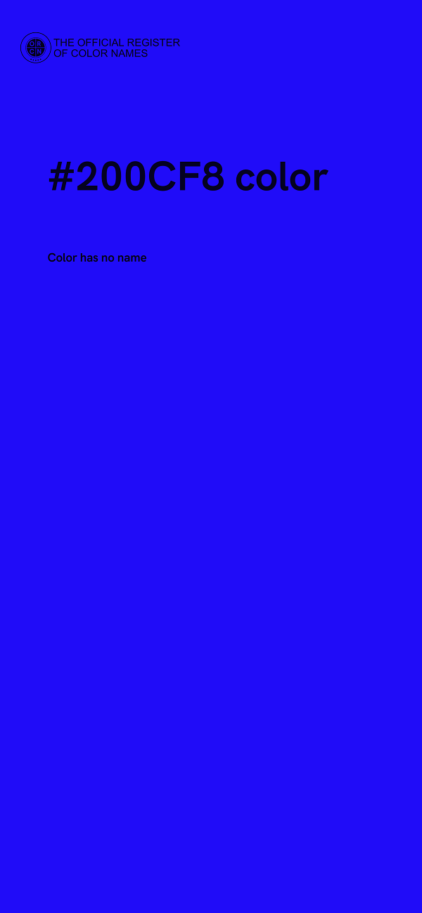#200CF8 color image