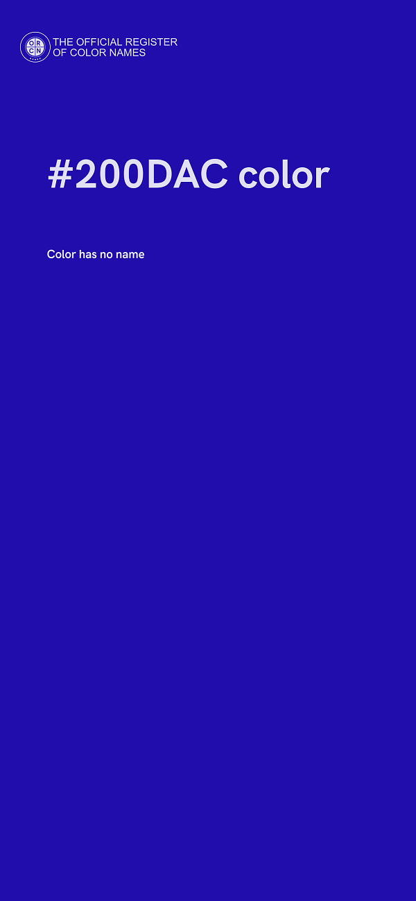 #200DAC color image