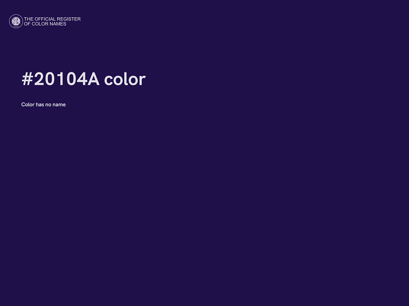 #20104A color image