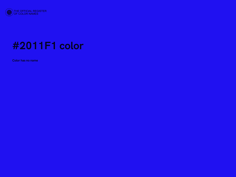 #2011F1 color image