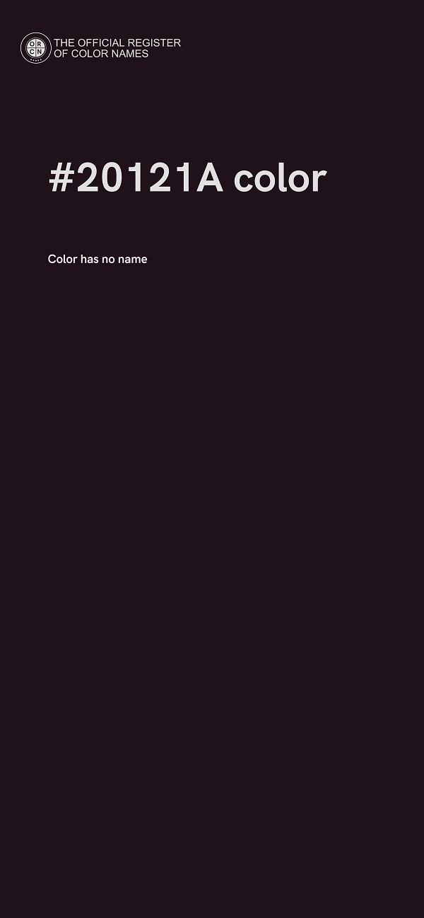 #20121A color image