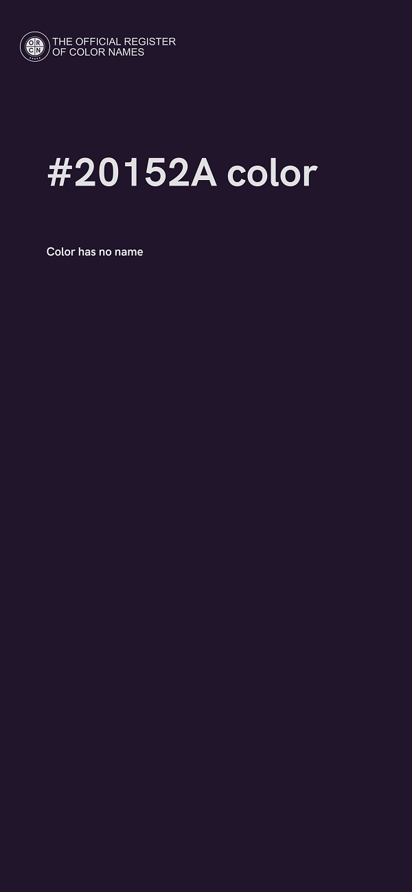 #20152A color image