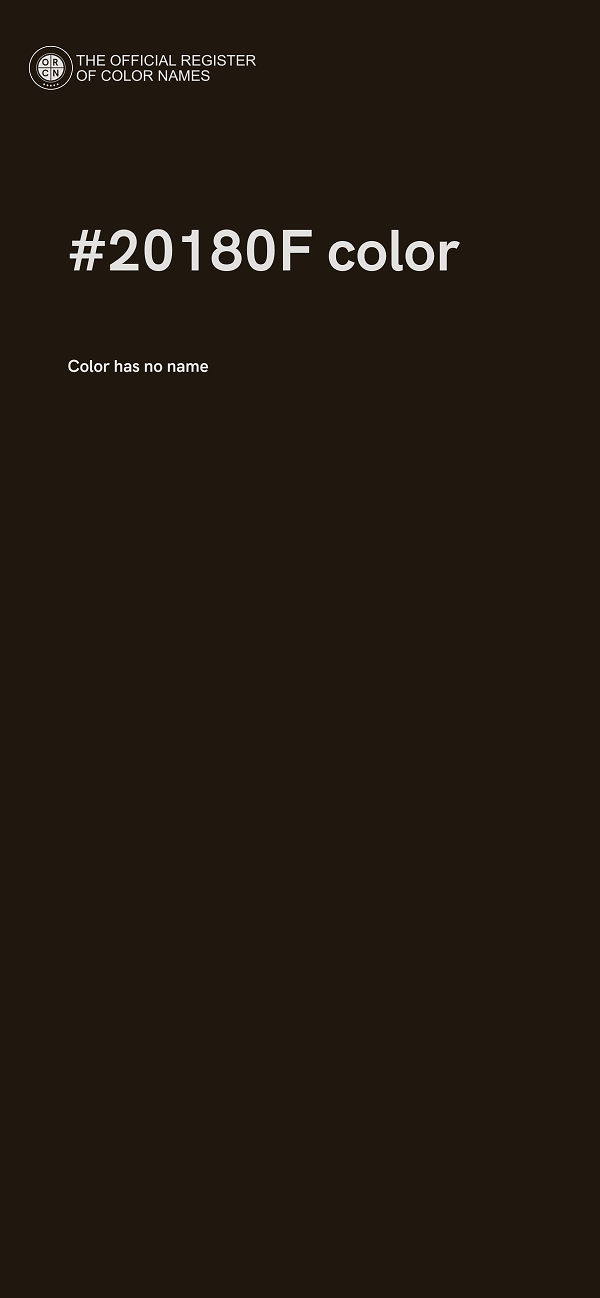 #20180F color image
