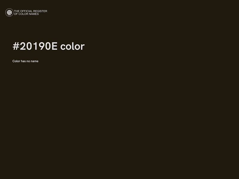 #20190E color image