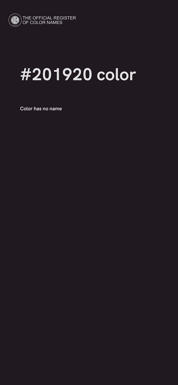 #201920 color image