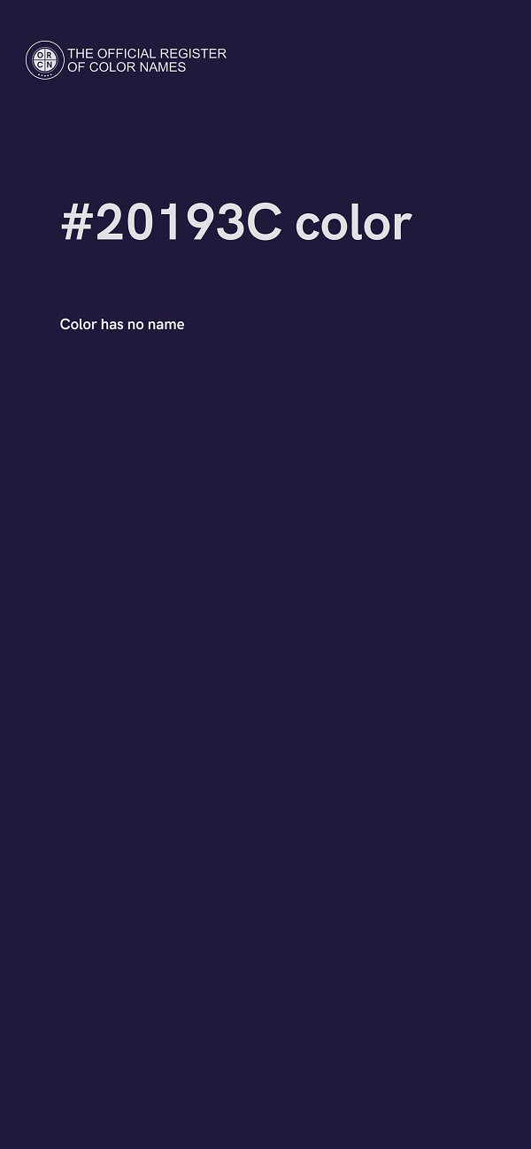 #20193C color image