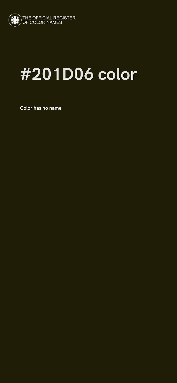 #201D06 color image