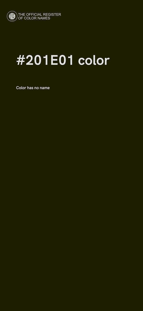 #201E01 color image