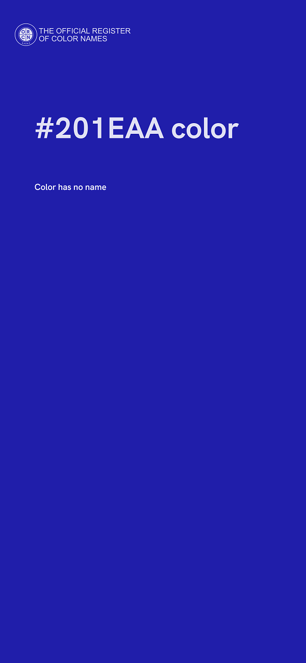 #201EAA color image
