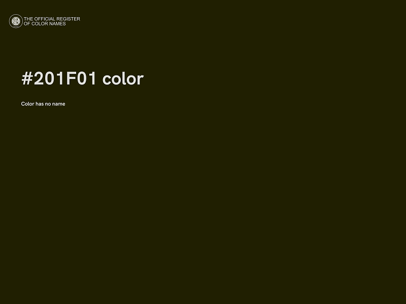 #201F01 color image