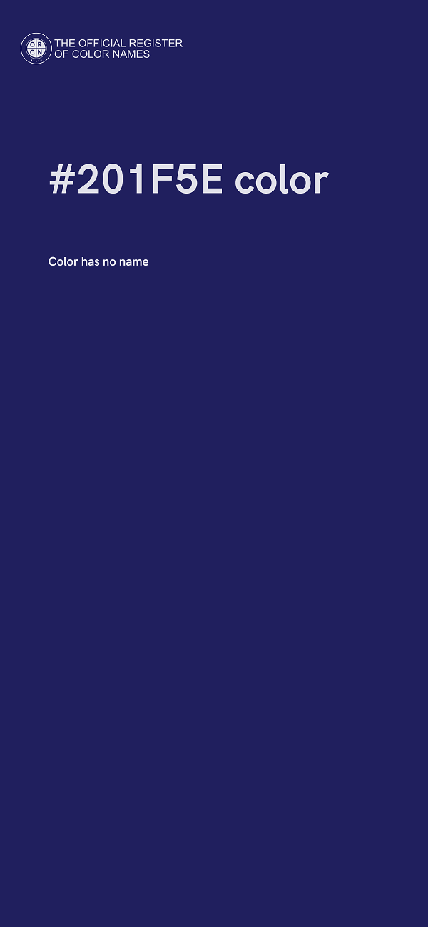 #201F5E color image