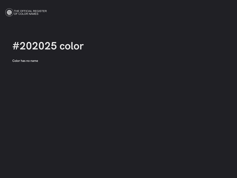 #202025 color image