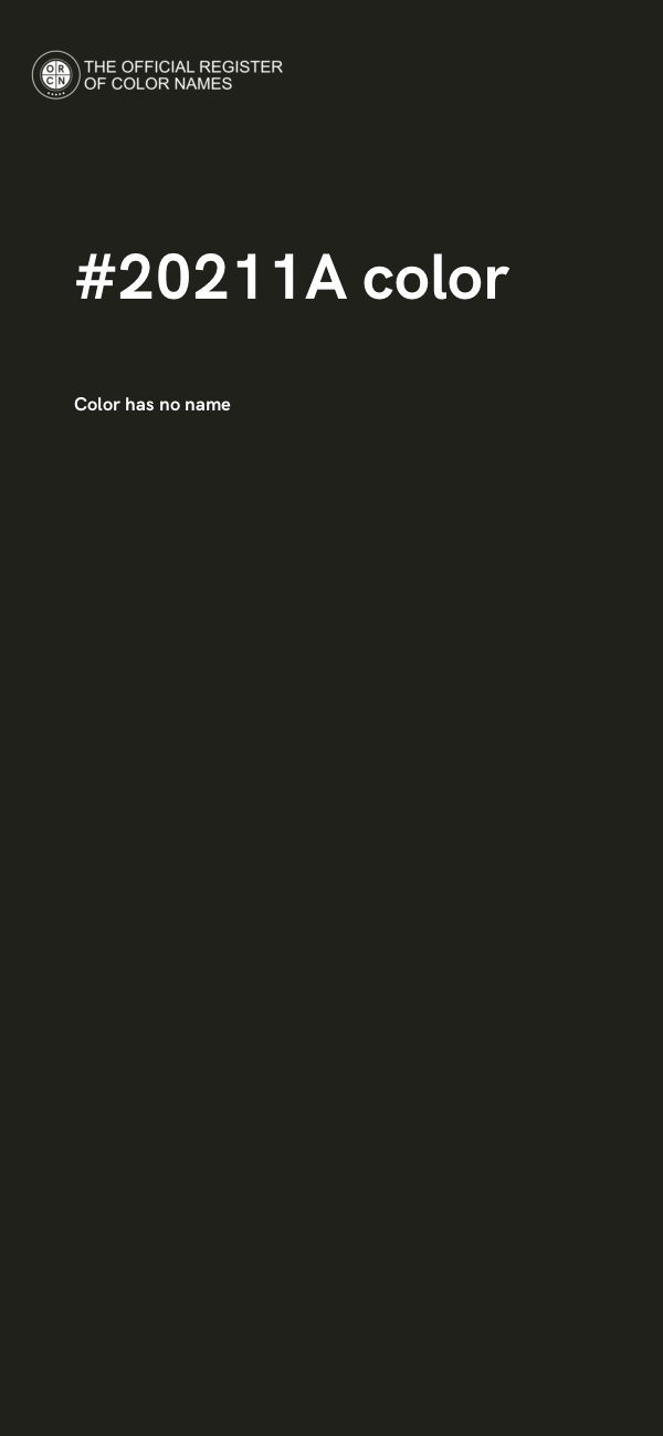 #20211A color image