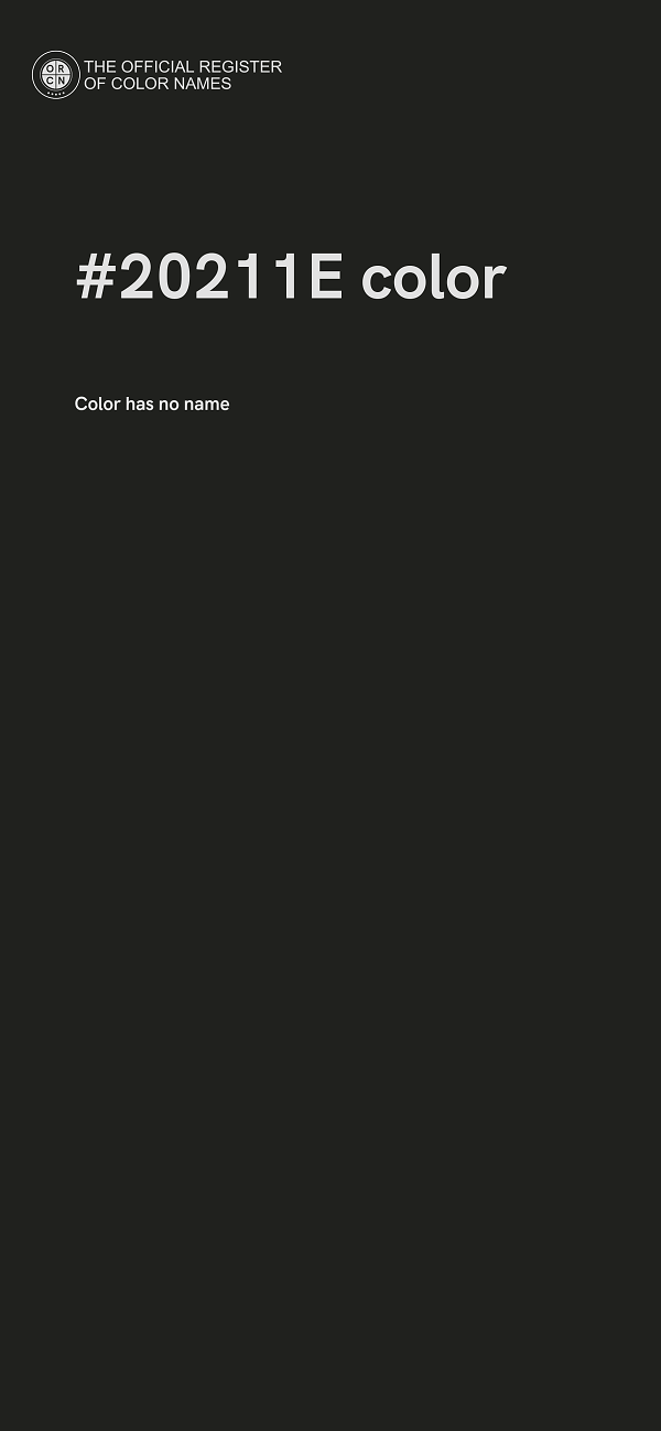 #20211E color image