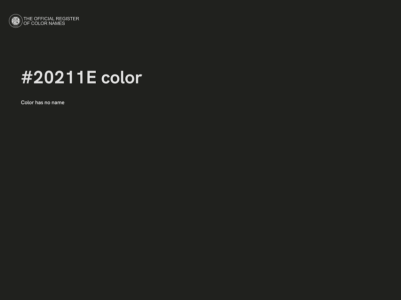 #20211E color image
