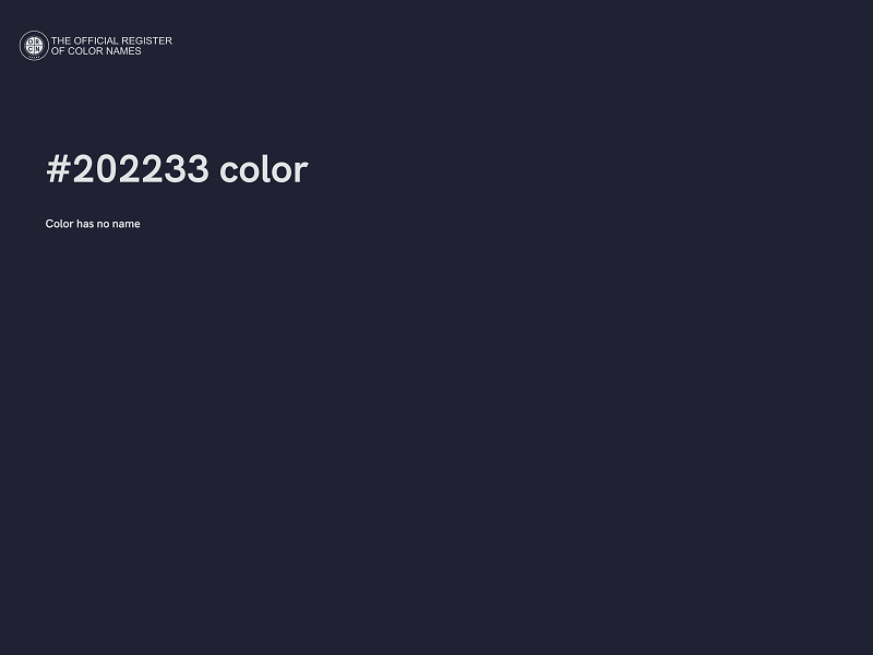 #202233 color image