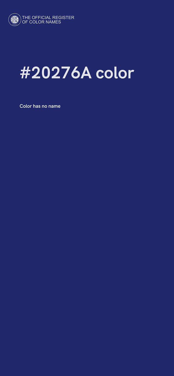 #20276A color image