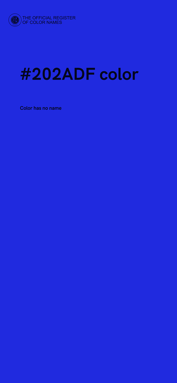 #202ADF color image