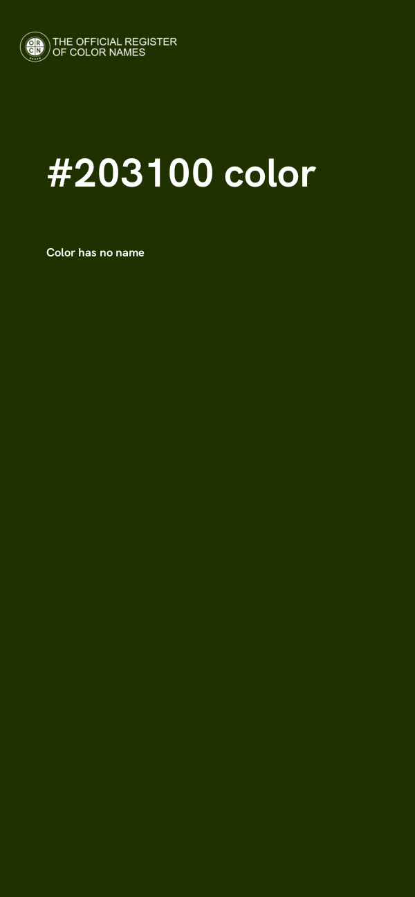 #203100 color image