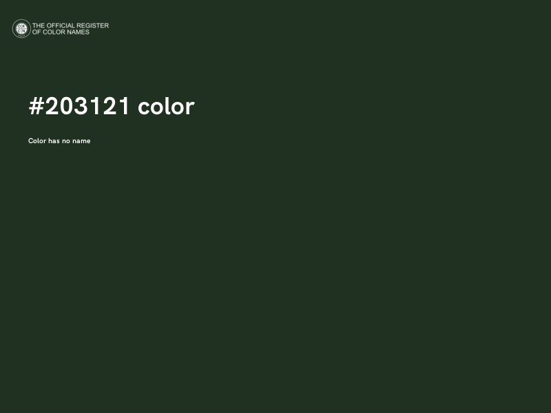 #203121 color image