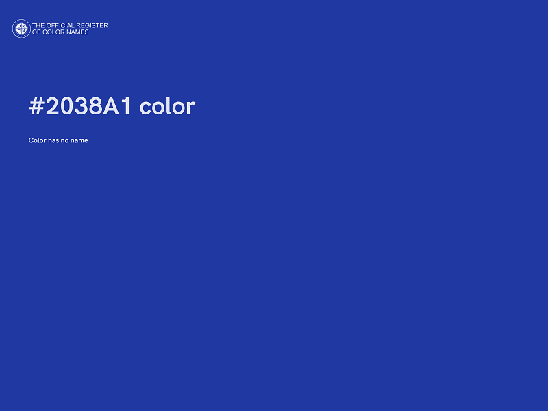 #2038A1 color image