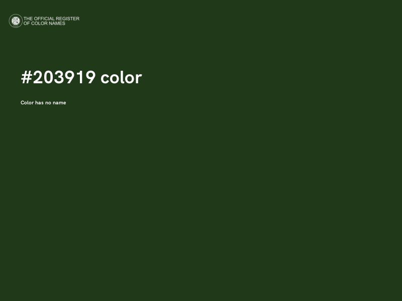 #203919 color image