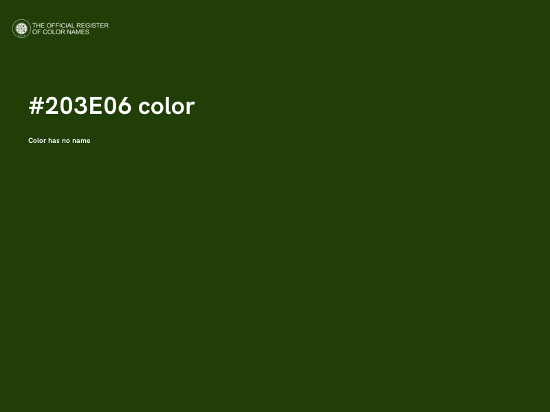 #203E06 color image