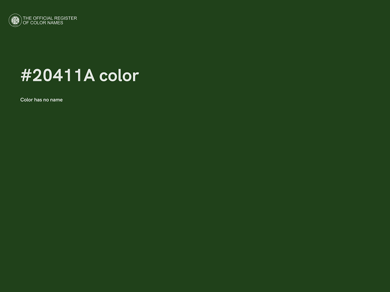 #20411A color image