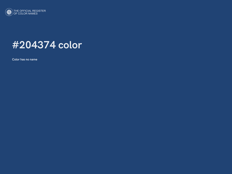 #204374 color image