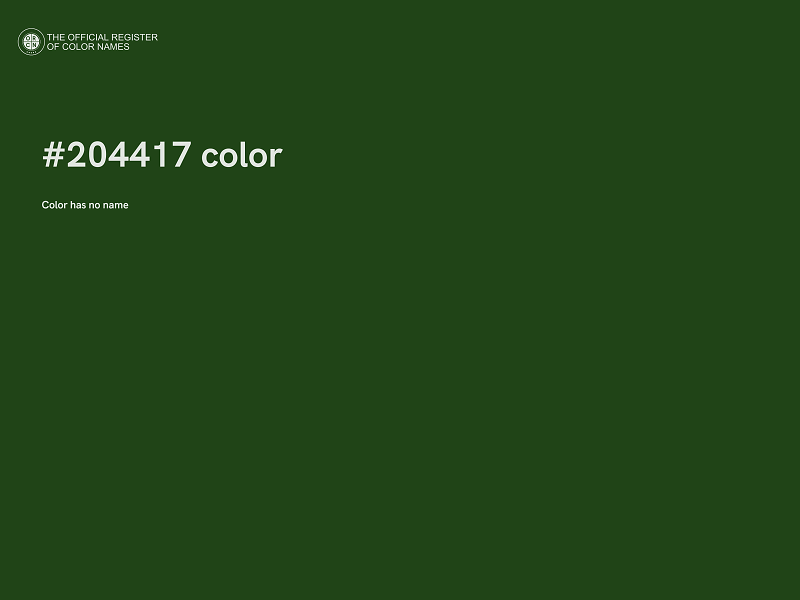 #204417 color image