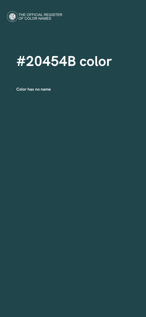 #20454B color image