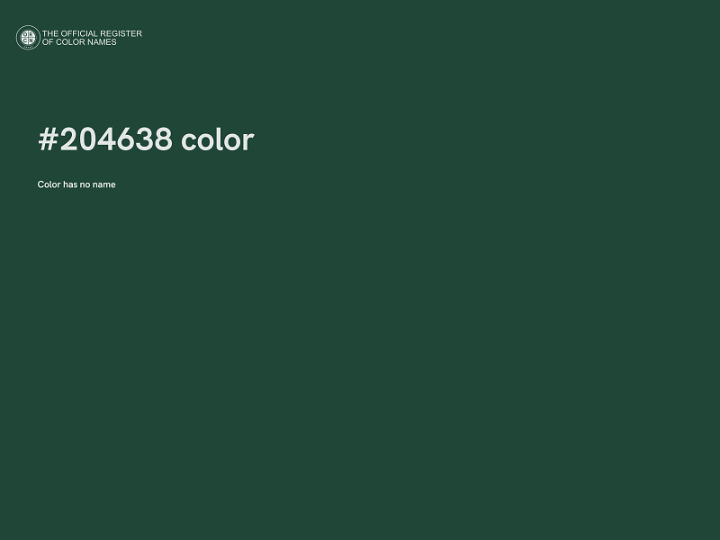 #204638 color image