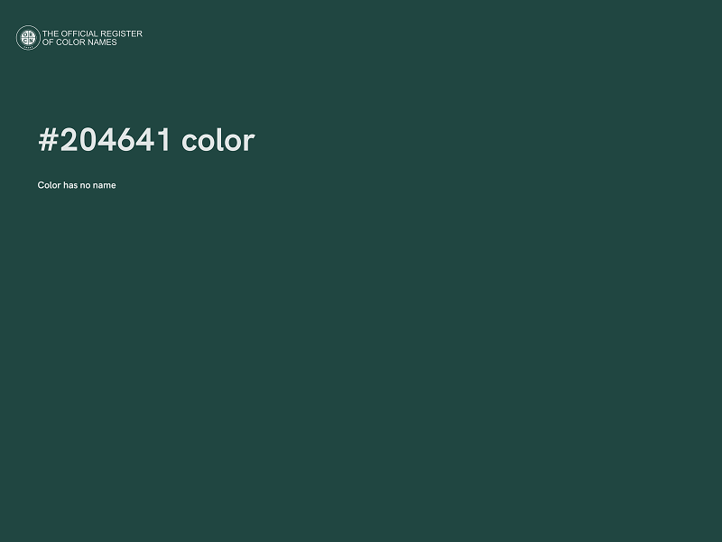 #204641 color image