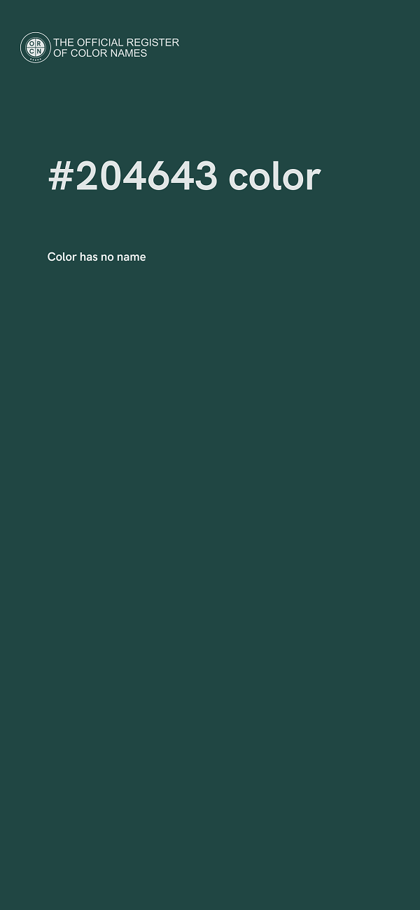 #204643 color image