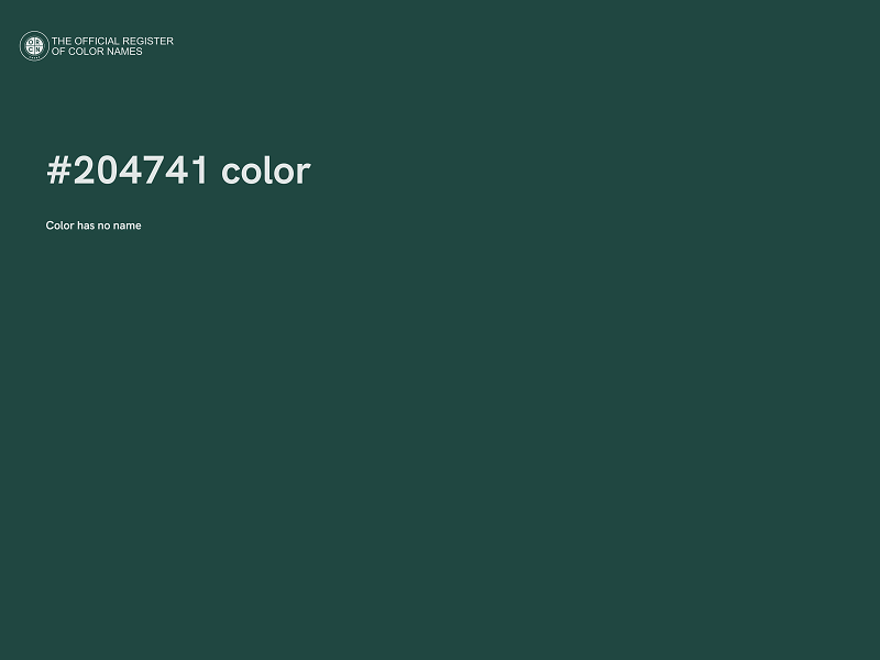 #204741 color image