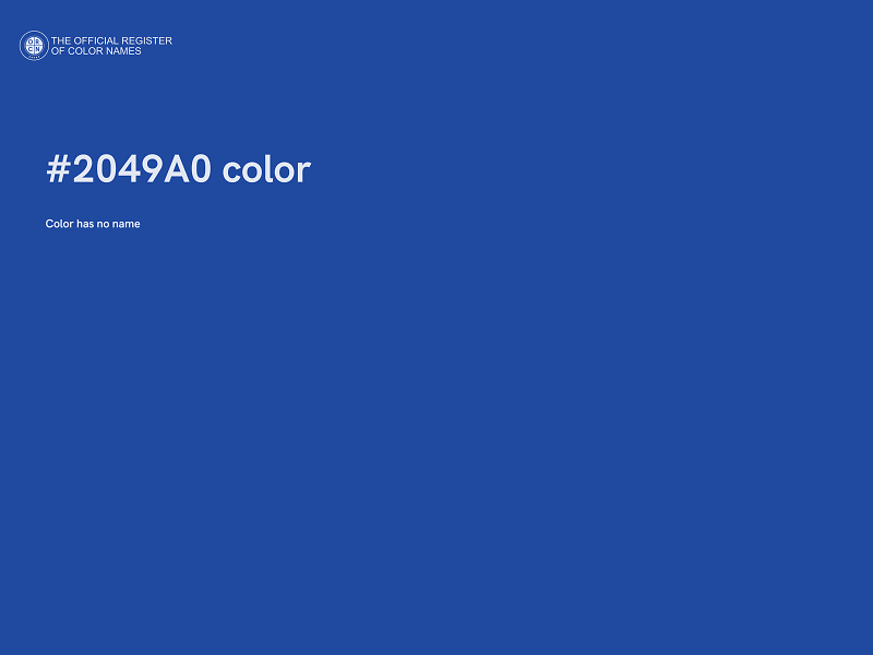 #2049A0 color image