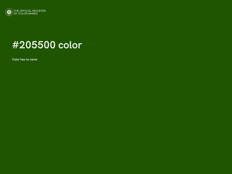 #205500 color image