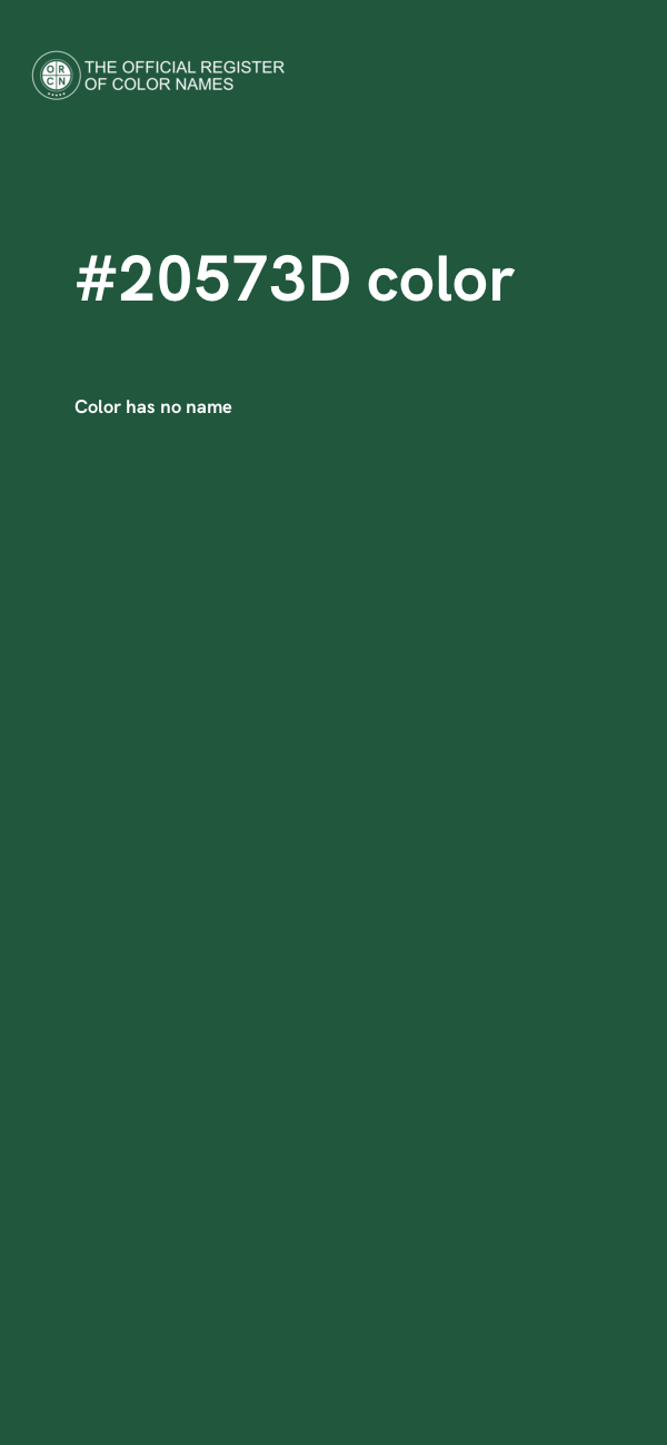 #20573D color image