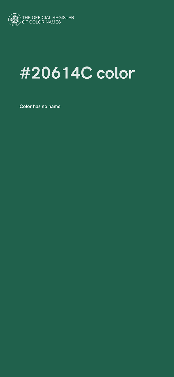 #20614C color image