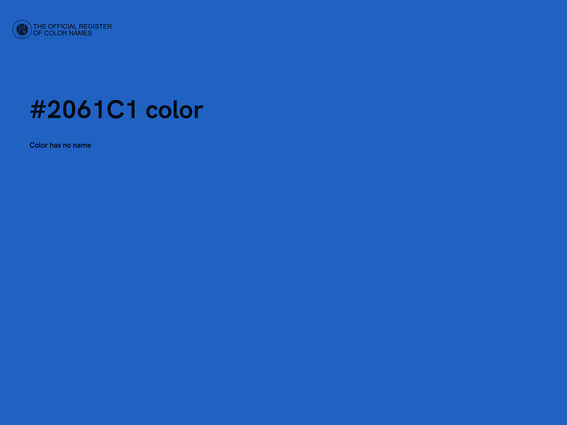 #2061C1 color image