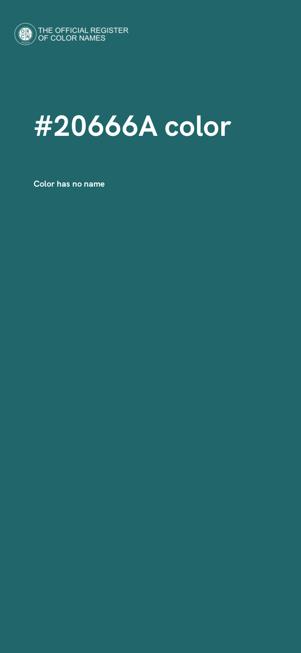 #20666A color image