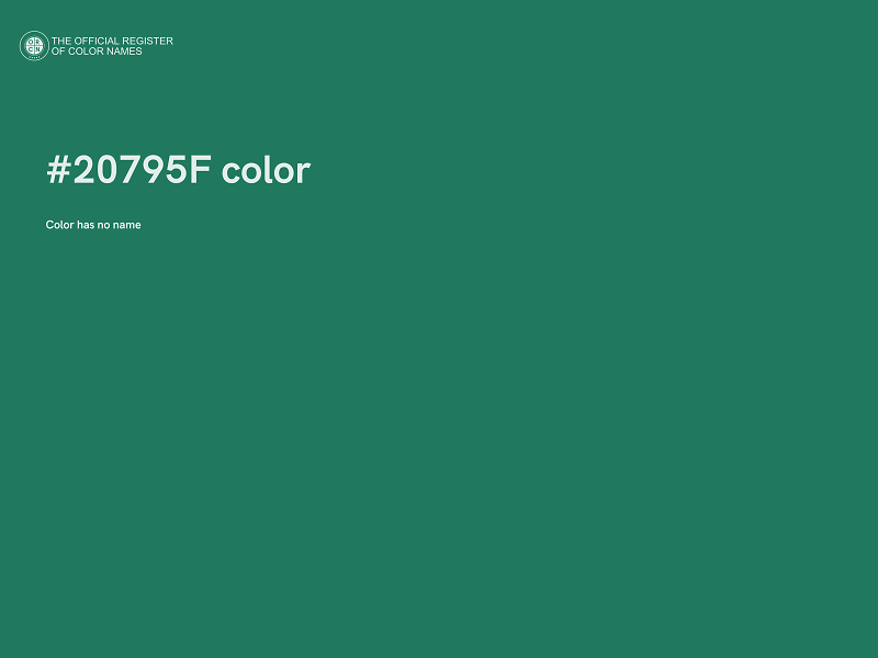 #20795F color image