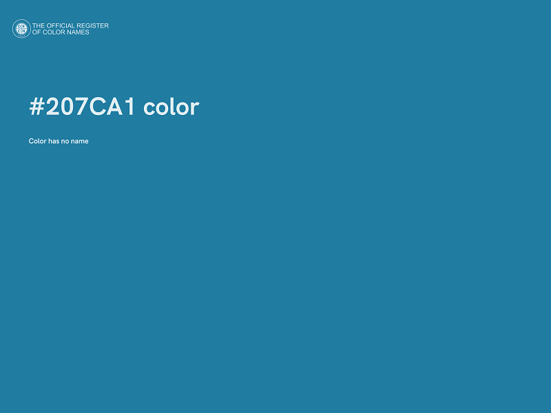 #207CA1 color image