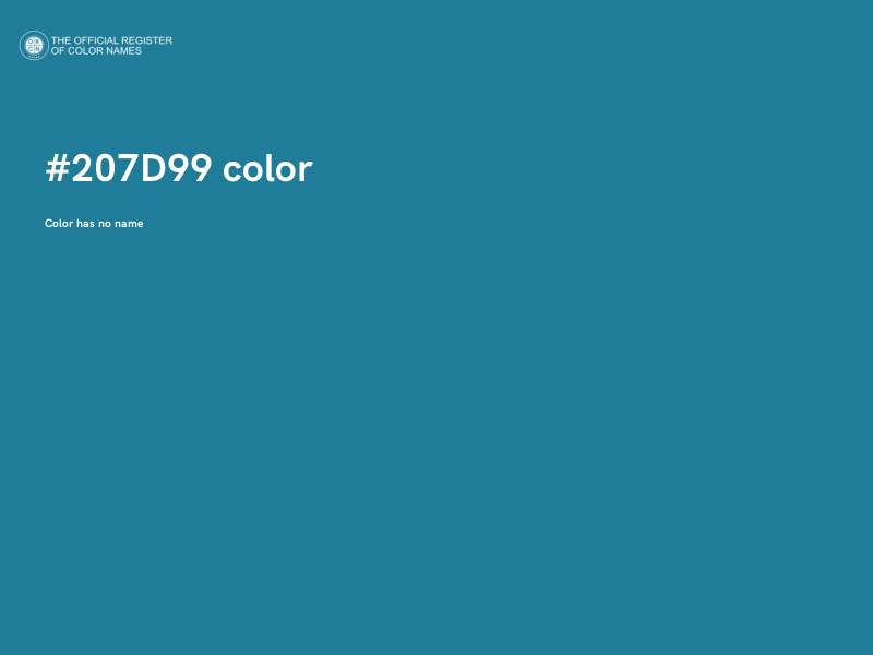 #207D99 color image