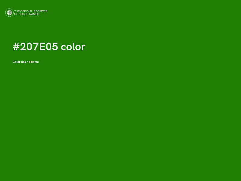#207E05 color image