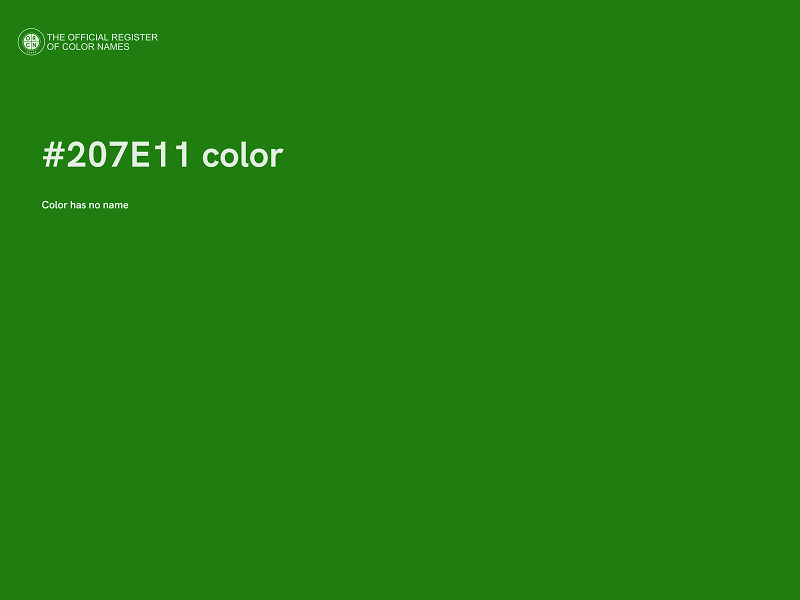 #207E11 color image